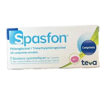 Boite de Comprimé spasfon (spasmes douloureux d'origines digestive)